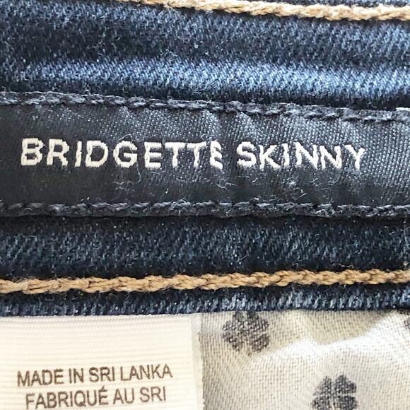 Lucky Brand Jeans Bridgette Skinny 4 | 27 Blue Jeans Stretch Denim - Picture 8 of 8